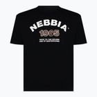 NEBBIA Golden Era мъжка тренировъчна тениска черна 1920130
