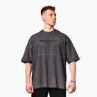 Мъжка тениска за тренировка NEBBIA Washed-Off Heavyweight No Shortcuts black