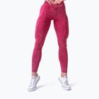 Дамски клин за тренировка NEBBIA Washed High Waisted Legacy red