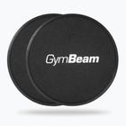 Плъзгачи за упражнения GymBeam Core Sliders черни