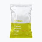 Протеинови чипс GymBeam Protein Popped 40 g Chili/Lime