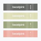 Комплект ластици за упражнения GymBeam, 4 броя black/olive/green/peach