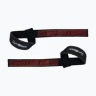 Ремъци за вдигане на тежести GymBeam X-Grip black/red