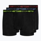 Мъжки боксерки Nike Dri-FIT Ultra Stretch Micro Trunk 3 чифта черни/виолетови/сини/червени