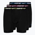Мъжки боксерки Nike Dri-FIT Ultra-Stretch Micro Brief 3 чифта laser fuchsia/court blue/black