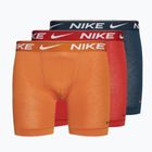 Мъжки боксерки Nike Dri-FIT Ultra Comfort 3 чифта monarch/dragon red/armony navy