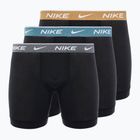 Мъжки боксерки Nike Everyday Cotton Stretch 3 чифта multicolor