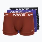 Мъжки боксерки Nike Dri-Fit Essential 3 pairs black nike print/mars stone/deep night