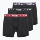 Mъжки боксерки Nike Dri-FIT Ultra Comfort 3 чифта black/team crimson/dark raisin/black