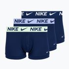 Мъжки боксерки Nike Dri-Fit Essential Micro Trunk 3 pairs navy