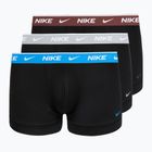 Мъжки боксерки Nike Cotton Stretch Trunk 3 pack open black