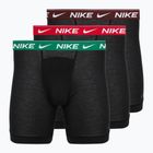 Мъжки боксерки Nike Dri-FIT Ultra Comfort Long 3 pack gray