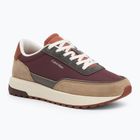 Calvin Klein мъжки обувки HM0HM01714 Low Top Lace Up Repreve Mix Silver Mink/Vineyard Wine