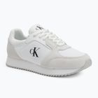Calvin Klein мъжки обувки YM0YM01326 Retro Runner Sock Lace Up Ny-Su Bright White/Black