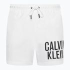 Мъжки къси панталони за плуване Calvin Klein Medium Drawstring white