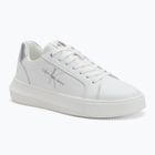Calvin Klein дамски обувки YW0YW01224 Cupsole Mono Lth Wn white/silver
