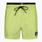 Мъжки бански шорти Calvin Klein Medium Double WB sharp green