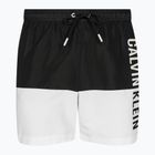 Мъжки къси панталони за плуване Calvin Klein Medium Drawstring-Block black