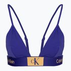Горнище на бански костюм Calvin Klein Fixed Triangle-RP midnight lagoon