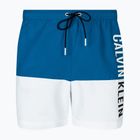 Мъжки бански шорти Calvin Klein Medium Drawstring-Block faience blue