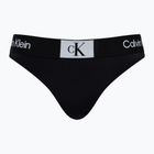 Calvin Klein Горнище на бански с ремъци черно