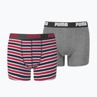 Детски боксерки PUMA Printed Basic 2 чифта ribbon red