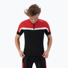 Мъжка колоездачна тениска Rogelli Course black/red/white