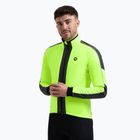 Мъжко яке за колоездене Rogelli Essential Winter Hi Vis yellow