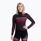 Дамски велосипеден екип с дълъг ръкав Rogelli Impress II bordeaux / coral