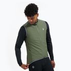 Мъжка жилетка за колоездене Rogelli Core army green