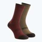 Чорапи Rogelli Wool Wintersocks 2 чифта burgundy/brown