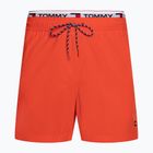 Мъжки шорти за плуване Tommy Hilfiger DW Medium Drawstring daring scarlet