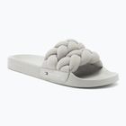 Дамски чехли Tommy Jeans Braided stratus grey
