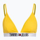 Tommy Hilfiger Триъгълник Rp жълт горнище на бански костюм
