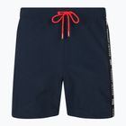 Мъжки къси панталони за плуване Tommy Jeans SF Medium Drawstring Side Tape dark night navy