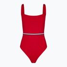 Дамски бански  костюм от една част Tommy Hilfiger с квадратно деколте primary red
