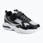 Детски обувки FILA Madrun Velcro black/posy green