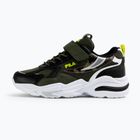 Детски обувки FILA Madrun Velcro olive night