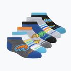 Детски чорапи SKECHERS Non Terry Low Cut 6 чифта blue combo