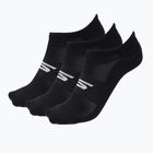 Мъжки чорапи SKECHERS Microfiber Non Terry No Show 3 чифта black/white