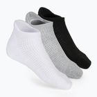 Мъжки чорапи SKECHERS Extended Terry Low Cut 3 чифта white/black