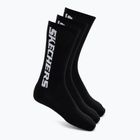 Чорапи SKECHERS Terry Crew 1/2 3 pack black