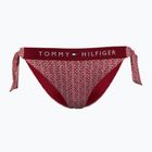Долнище на бански костюм Tommy Hilfiger Cheeky Side Tie Print floral stripe regatta red