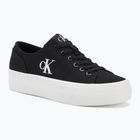 Calvin Klein дамски маратонки YW0YW01763 Vulc Flatform Low Cv MG black/bright white