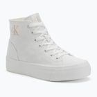 Calvin Klein дамски маратонки YW0YW01764 Vulc Flatform Mid Cv Mg triple bright white
