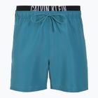 Мъжки шорти за плуване Calvin Klein KM0KM01093 Intense Power Medium Double WB буреносно синьо