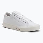 Мъжки кецове Tommy Hilfiger Street Leather Stitch white