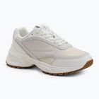 Мъжки обувки Calvin Klein YM0YM01289 Hike Runner HF Leather Mix bright white/creamy white/eggshell
