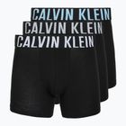 Боксерки Calvin Klein 000NB3609A Boxer Brief 3 чифта black w/harbor mist logo/black w