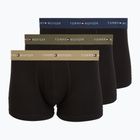Мъжки боксерки Tommy Hilfiger Trunk WB 3 pairs army green/wdg blue/ptch blue